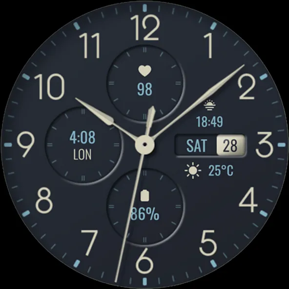 Watch face 10h08.com #133 screenshot 32