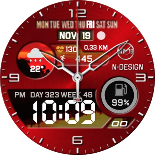 NTV509 - Informative watchface screenshot 29