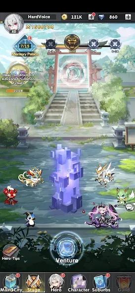 Girls Evo: Idle RPG screenshot 7
