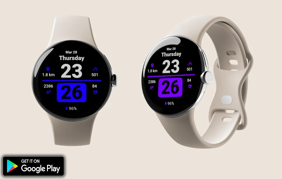 Digital Nox321 Watch Face screenshot 3