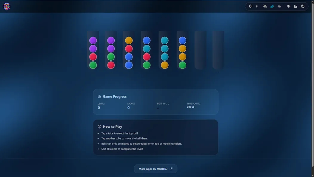 Ball Sort Color Sort Offline screenshot 30
