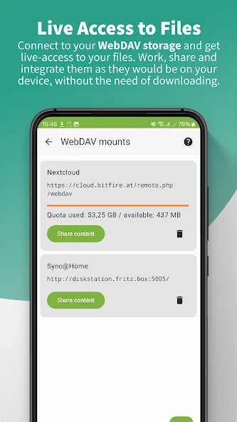 DAVx⁵ – CalDAV CardDAV WebDAV screenshot 4