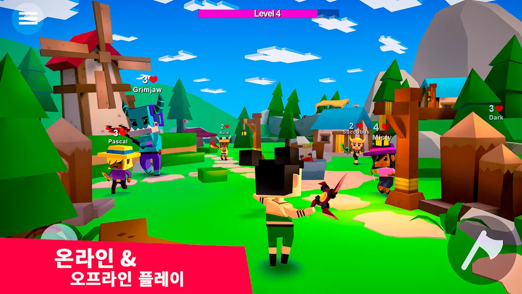 도끼.io screenshot 2