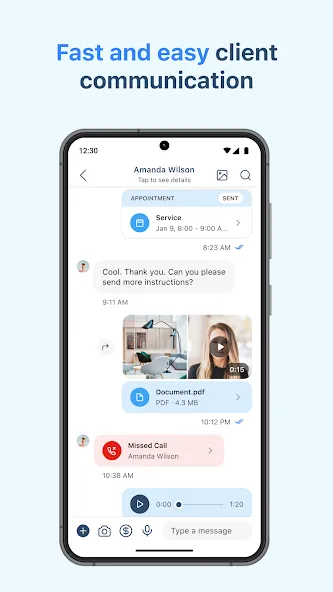PocketSuite Client Booking App screenshot 5