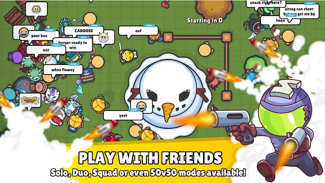 ZombsRoyale.io - Battle Royale screenshot 1
