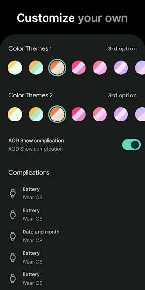 Comet: Watch Face screenshot 4