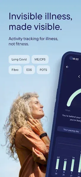 Visible: Pacing for illness screenshot 1