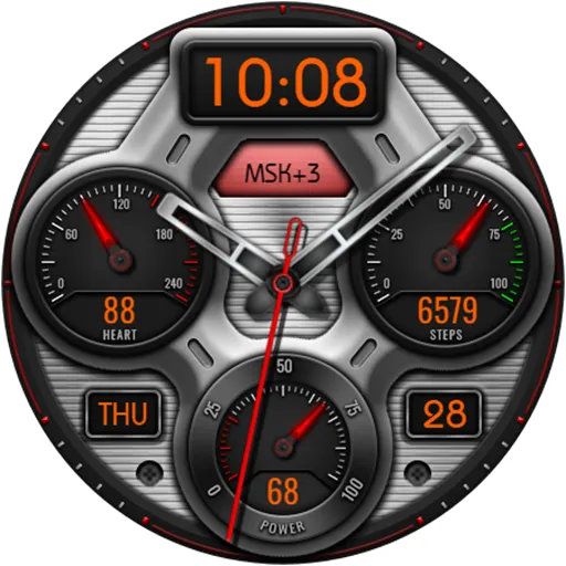 Hybrid WARAMUN WS01 Watch face screenshot 16