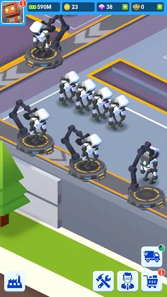 Tycoon de Robotique screenshot 3