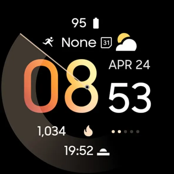 Wave: Wear OS watch face screenshot 8