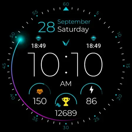 Voron NEON Watch Face screenshot 35