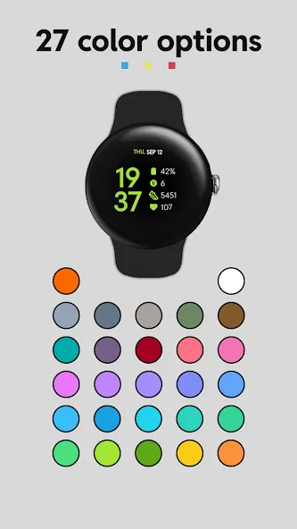 Pixel Watch Face 2 screenshot 3