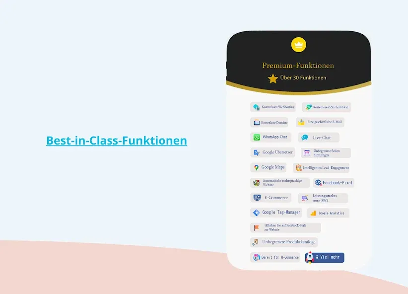 Sofortige Website-Builder-App screenshot 23
