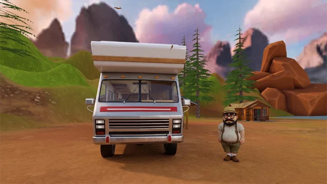 Offroad Van Driving Game screenshot 1