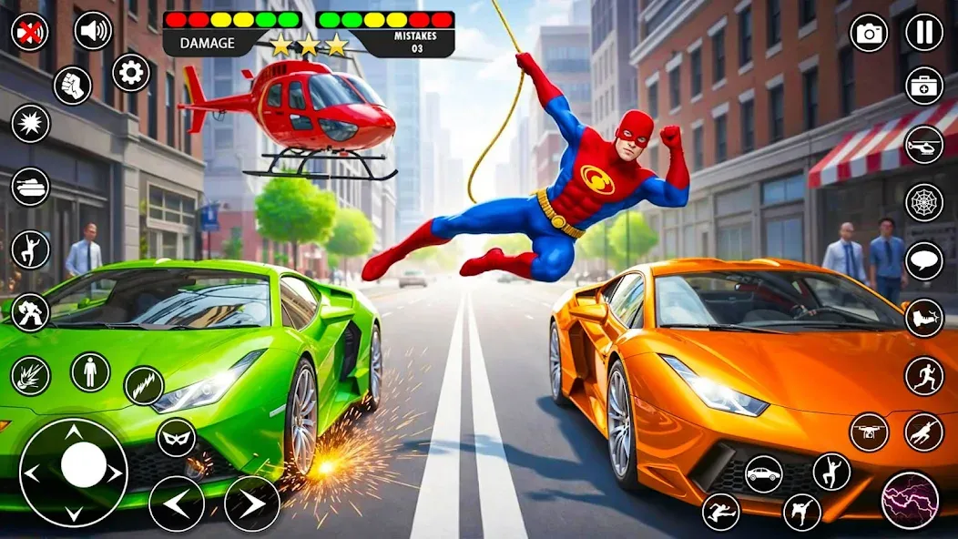 Spider Rope Hero City Rescue screenshot 3