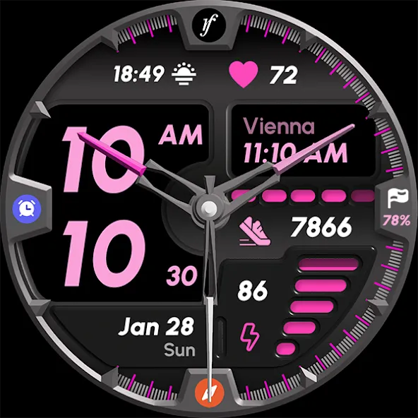 UrbanSync Watch Face screenshot 8