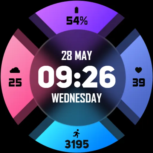 Glass Watch Face screenshot 9