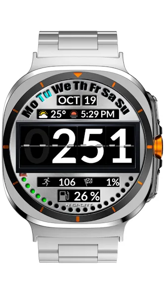 NTV520 - Digital watch face screenshot 19