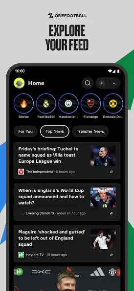 OneFootball Live Soccer scores screenshot 6