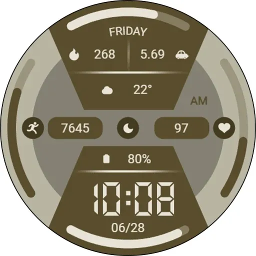 Blue Colors For Wear OS screenshot 36