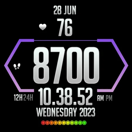 MJ085 Health Watch Face screenshot 27