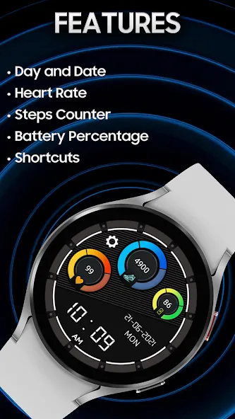 IA82 Digital Watchface screenshot 4