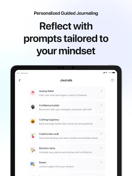 Justly: AI Journal, AI Therapy screenshot 8
