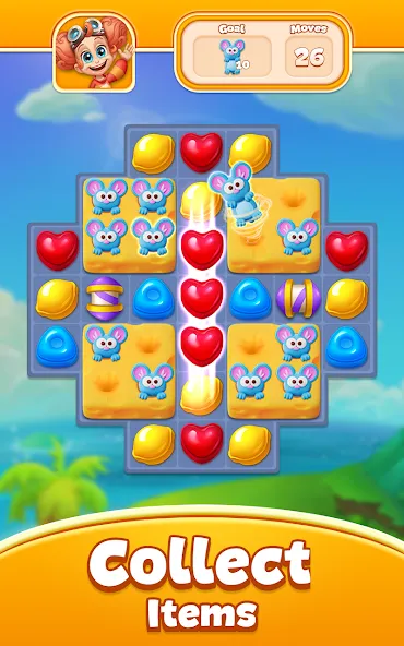 Candy Pop Story : Match 3 screenshot 10