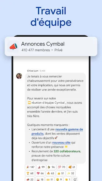 Google Chat screenshot 3