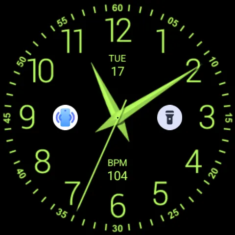 Minimalist Analog M Watch Face screenshot 8