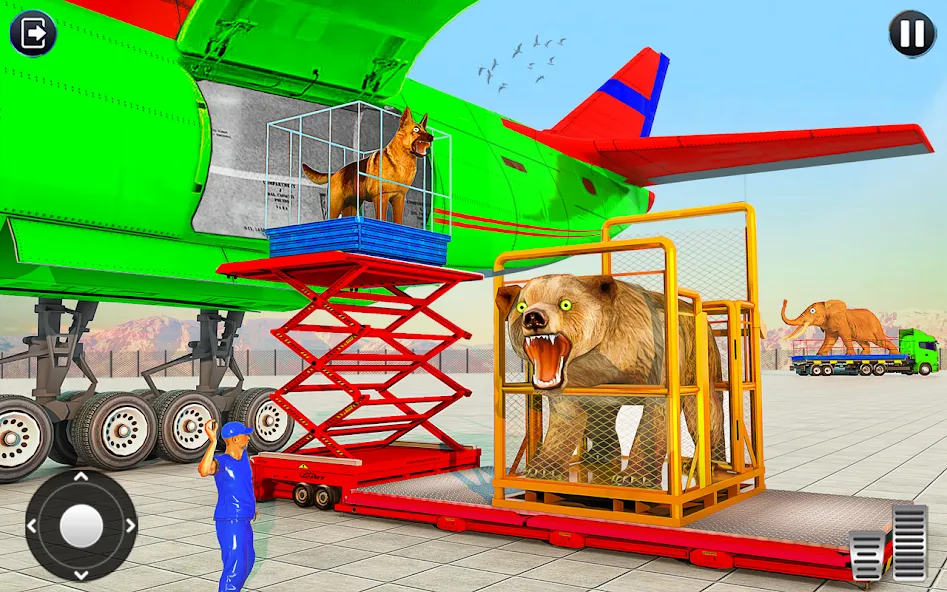 Animals Transporter Truck Game screenshot 4