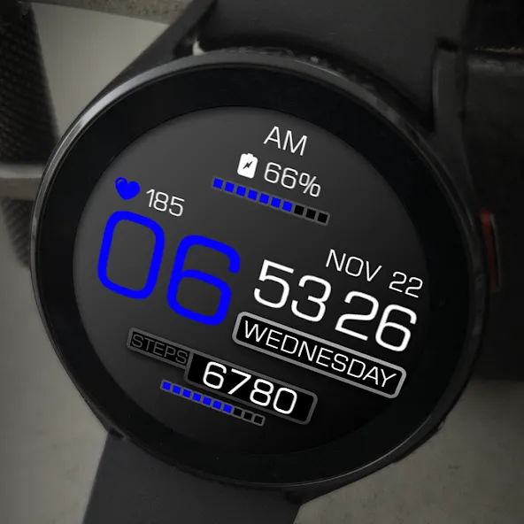 Key110 Digital Watch Face screenshot 8