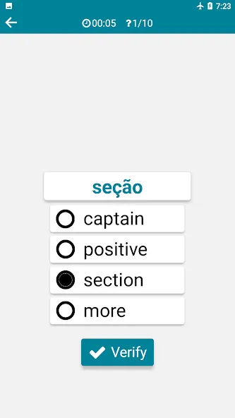 Portuguese - English screenshot 5