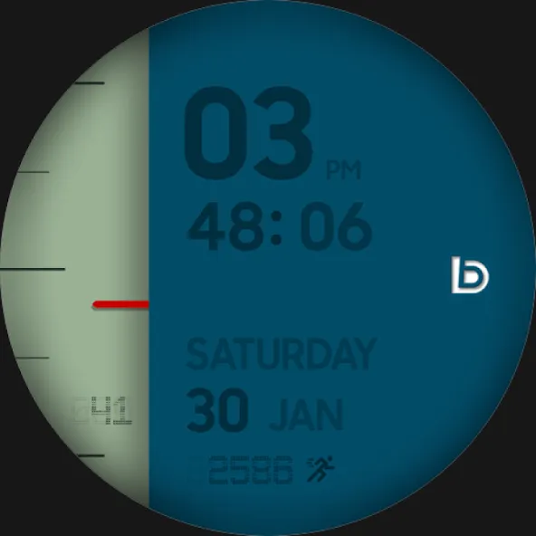 DB1203 Aero Digital Watch Face screenshot 11