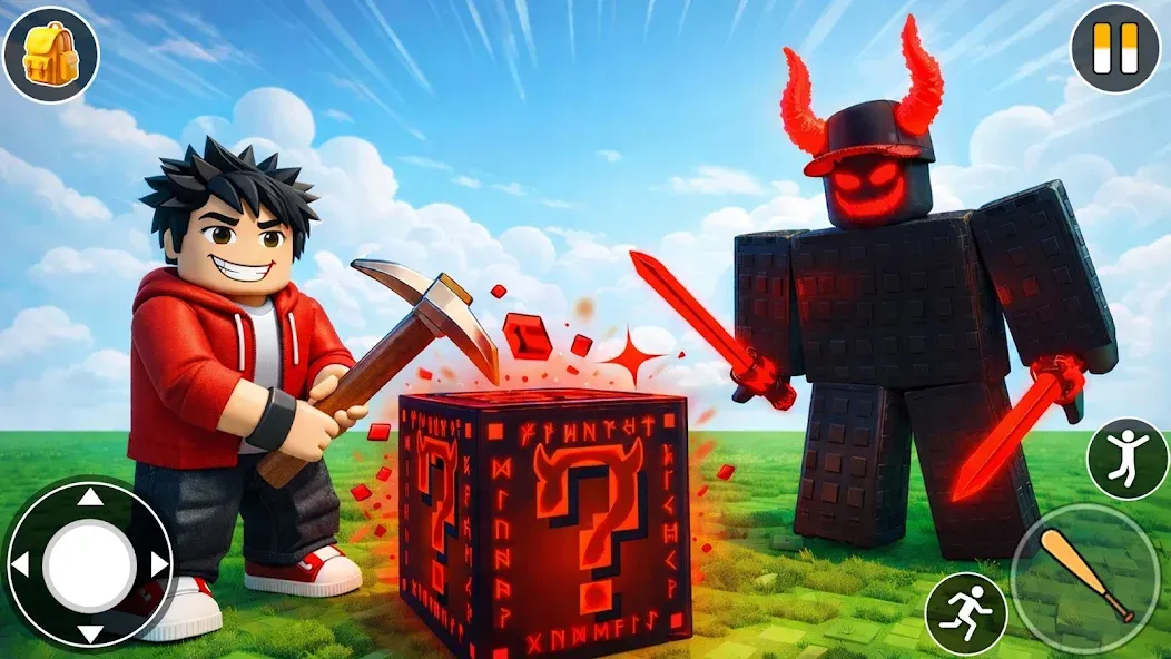 Break a Lucky Block Game 3D screenshot 4