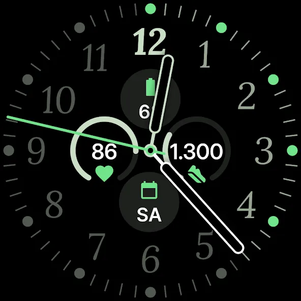 Crescendo - Analog Watch Face screenshot 30