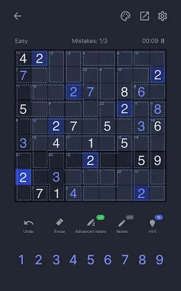 Killer Sudoku - Sudoku Puzzle screenshot 16