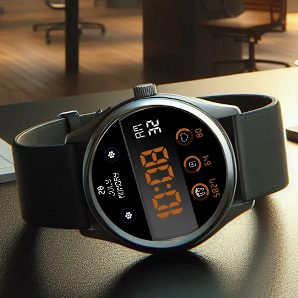 Key WF103 Digital Watch Face screenshot 3