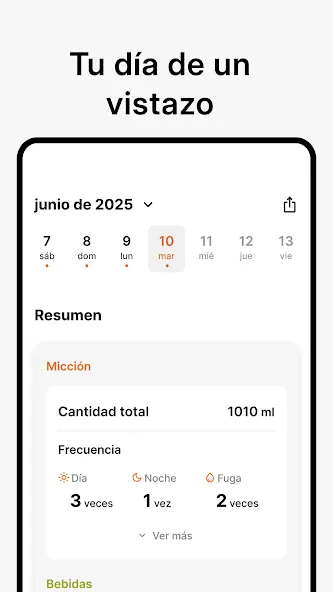 Bladderly: AI Diario miccional screenshot 5