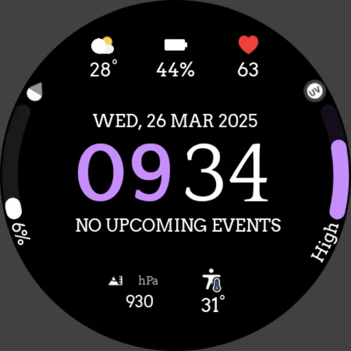 EXD152: Digital Watch Face screenshot 25