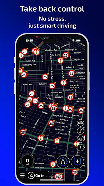 Radarbot: Radar Detector, GPS screenshot 5