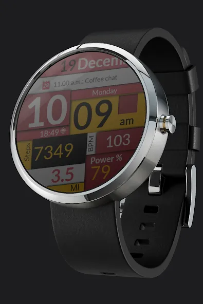 CC Clean 06 Watch Face screenshot 2