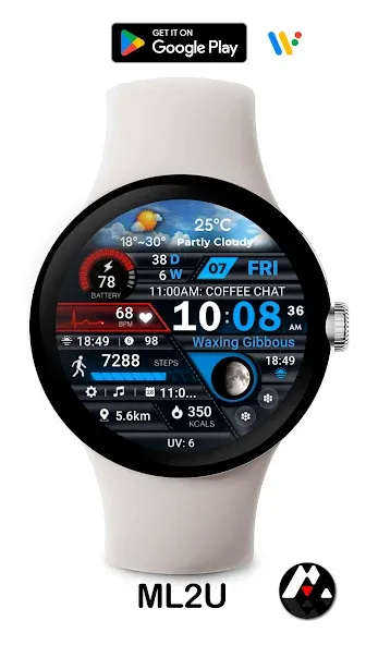 ML2U 231 Watch Face screenshot 3