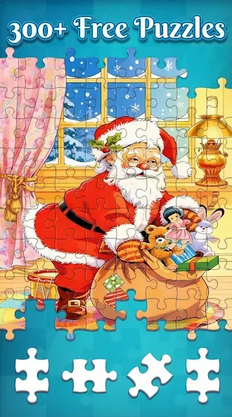 Santa Jigsaw HD screenshot 3