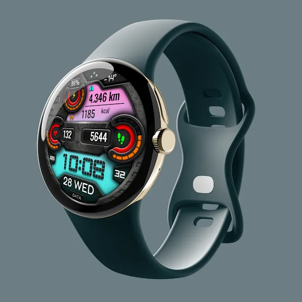 Digital VONTA URX20 Watch face screenshot 6