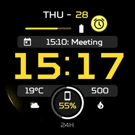 TACT Q: Watch face screenshot 12