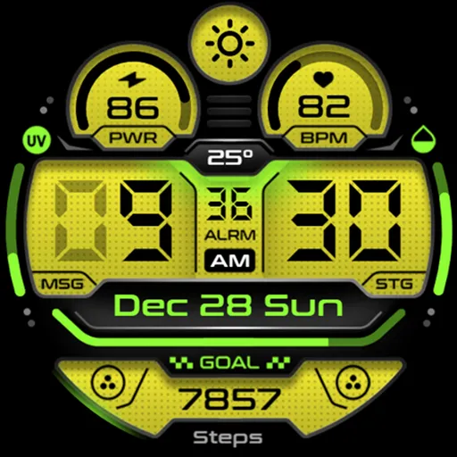 OMG 428 - Digital Watch Face screenshot 28