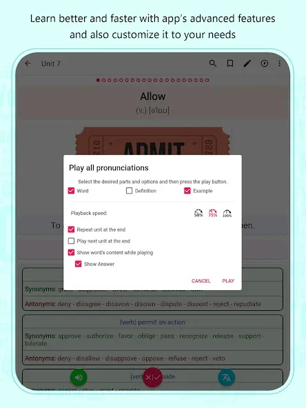 Essential Vocabulary screenshot 10
