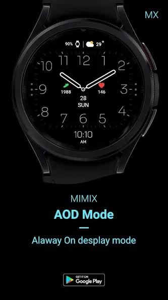 MIMIX Simple Octagon Watchface screenshot 7