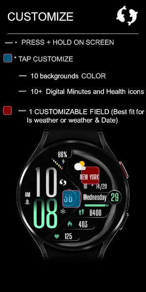 Minimal & Battery Saver IN36 screenshot 6